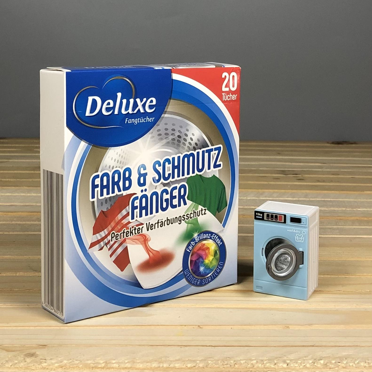 Серветки для оновлення кольорових речей і тканини Delux Farb&Schmutz Fanger - 20 шт.