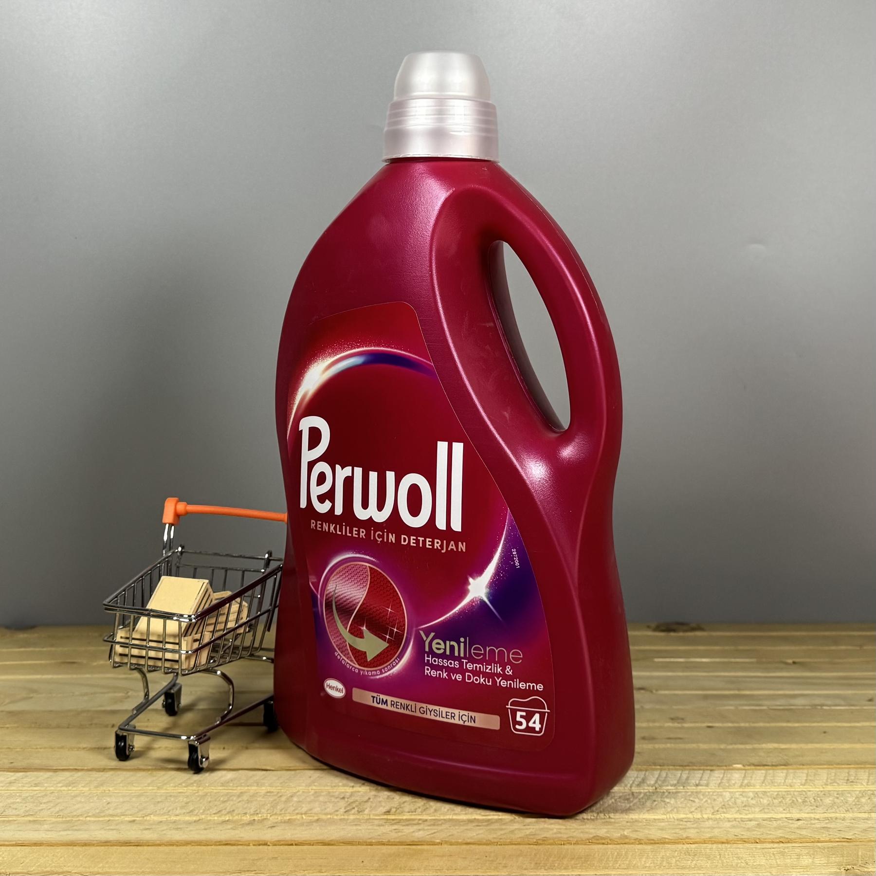 Гель для прання Perwoll Renew для кольорових речей - 2.97 л. 54 прання.