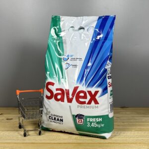 Пральний порошок Savex Premium Fresh - 3.4 кг.