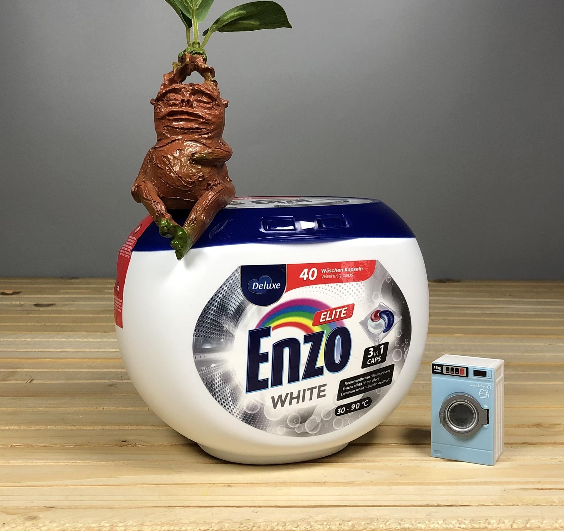 Капсули для прання Delux Enzo White 3в1 - 40 шт.