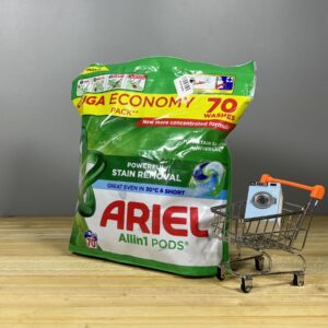Універсальні капсули для прання ARIEL Pods 4 - компонентні All-in-1 Stain Removal - 70 шт.