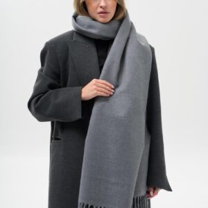 Жіночий Шарф Without Registered Dark Gray