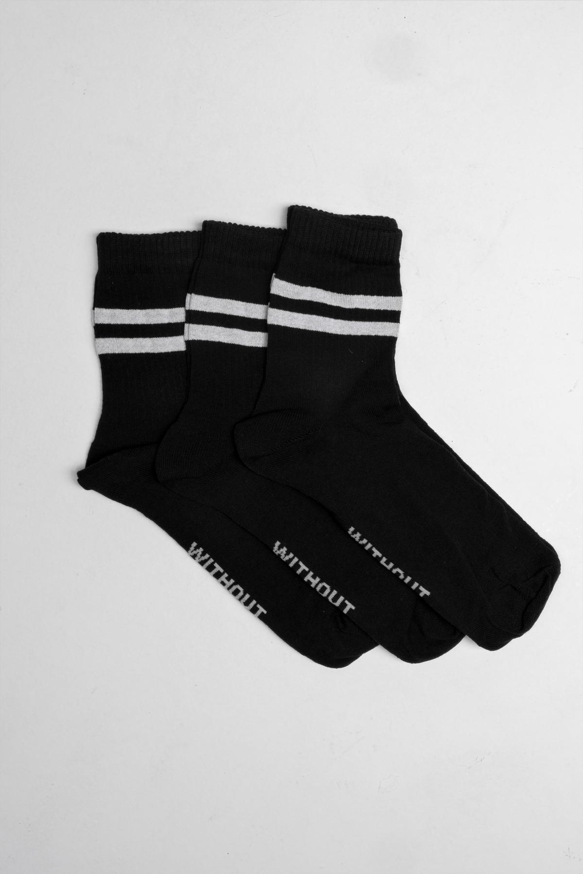 Набір Шкарпеток Logo Without 36-44 Black