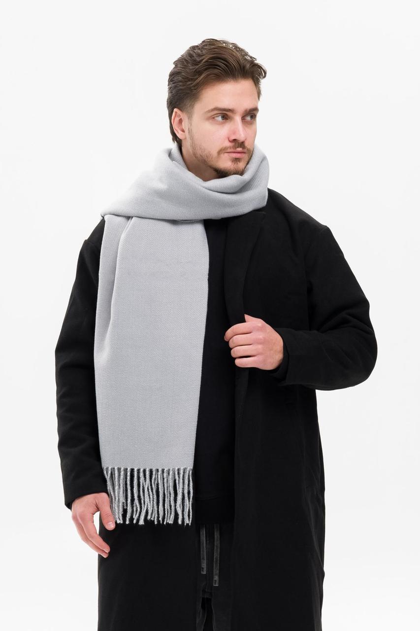 Чоловічий Шарф Without Registered Light Gray