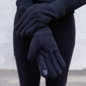 Сенсорні Флісові Перчатки Without Screen 4-2 Black Woman