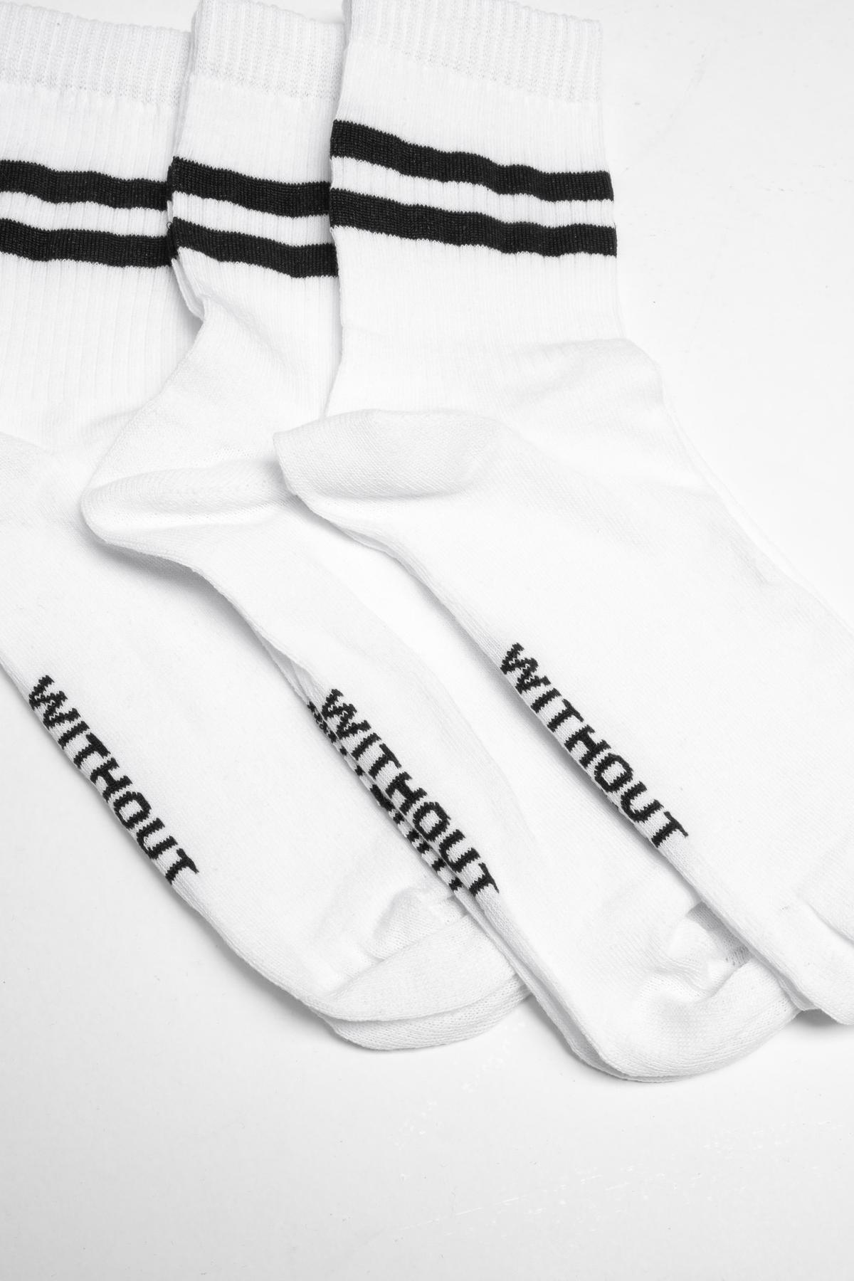 Набір Шкарпеток Logo Without 36-44 White