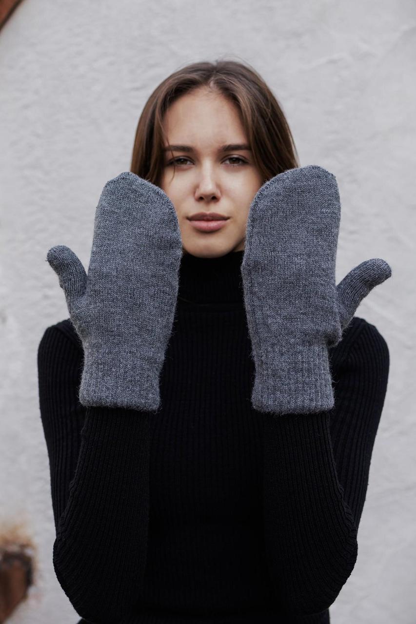 Рукавиці Without Rope 3-21 Gray Woman