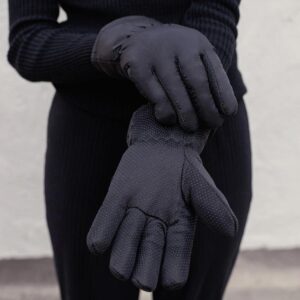 Пухові Перчатки Without Point 16-2 Black Woman