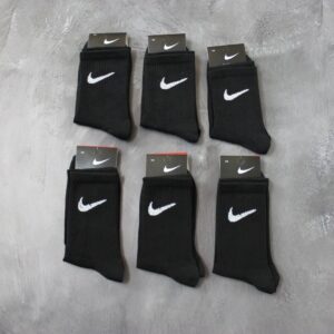 Носки NIKE BLACK ( 6 пар ), розміри 41-45