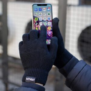 Сенсорні Перчатки Without Touch Logo Man