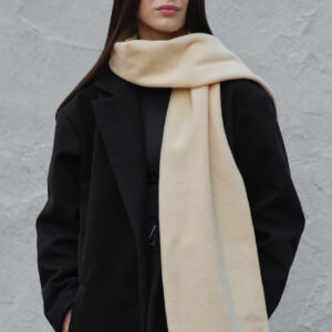 Флісовий Шарф Without Long Beige Woman