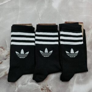 Носки Adidas черные ( 12 пар ), розміри 41-45